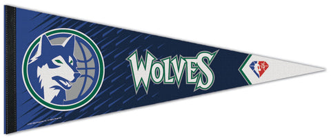 Minnesota Timberwolves NBA 75th Anniversary City Edition Premium Felt Pennant - Wincraft