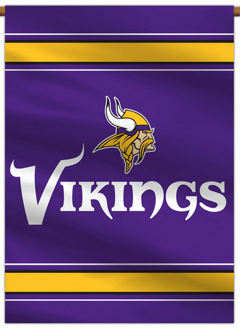 Minnesota Vikings Official NFL Football Team Premium 28x40 Banner Flag - BSI