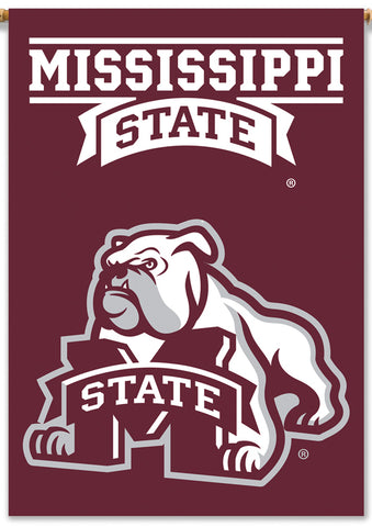 Mississippi State Bulldogs Official NCAA Team 28x40 Banner - BSI Products