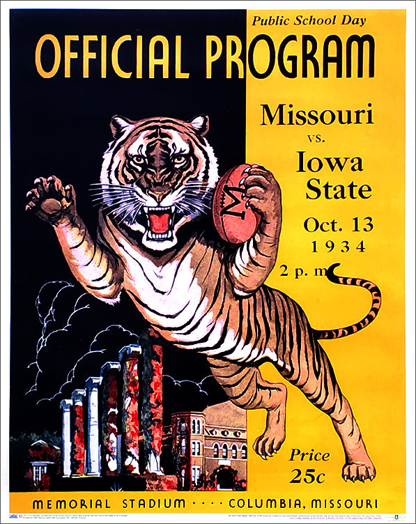 1934 DETROIT TIGERS Print Vintage Baseball Poster Retro 