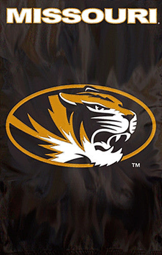 Missouri Tigers Official NCAA Premium Applique Team 28x44 Banner Flag - Party Animal