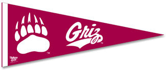 Montana Grizzlies "Griz" Premium Felt Pennant - Wincraft Inc.