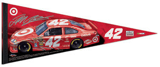 Juan Pablo Montoya NASCAR #42 Target Chevrolet (2011) Premium Pennant