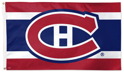 Montreal Canadiens Official NHL Hockey Deluxe-Edition 3'x5' Flag - Wincraft Inc.