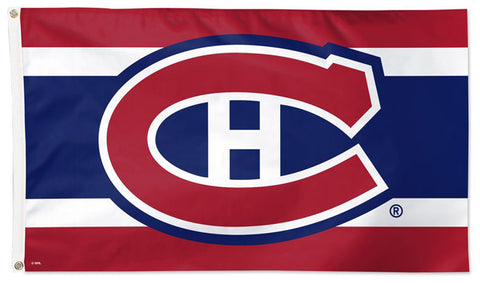 Montreal Canadiens Official NHL Hockey Deluxe-Edition 3'x5' Flag - Wincraft Inc.