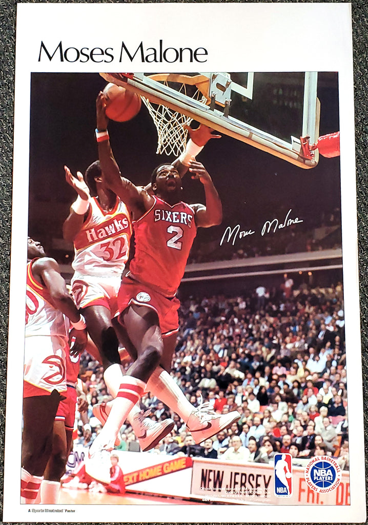 Shawn Kemp Rookie Slam (1990) Seattle Supersonics Poster - Marketcom/SI