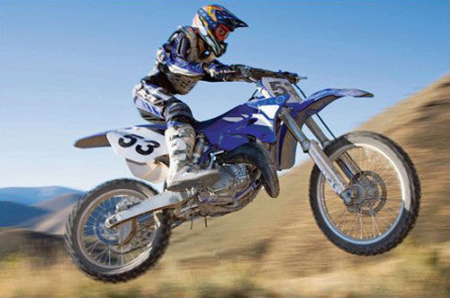 Motocross Desert Racer Action Poster - Eurographics Inc.