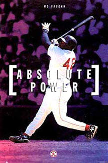 Mo Vaughn "Absolute Power" Boston Red Sox MLB Action Poster - Costacos 1997