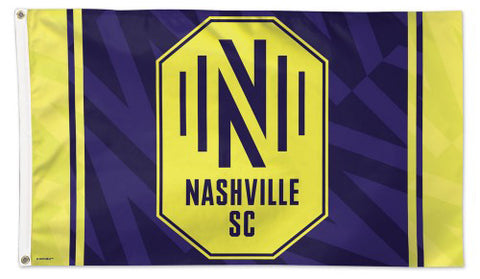 Nashville SC Official MLS Soccer Team Deluxe-Edition Premium 3'x5' Flag - Wincraft Inc.