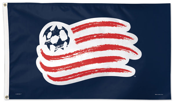 New England Revolution Classic-Style MLS Soccer Deluxe 3' x 5' Flag - Wincraft Inc.