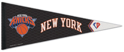 New York Knicks NBA 75th Anniversary City Edition Premium Felt Pennant - Wincraft
