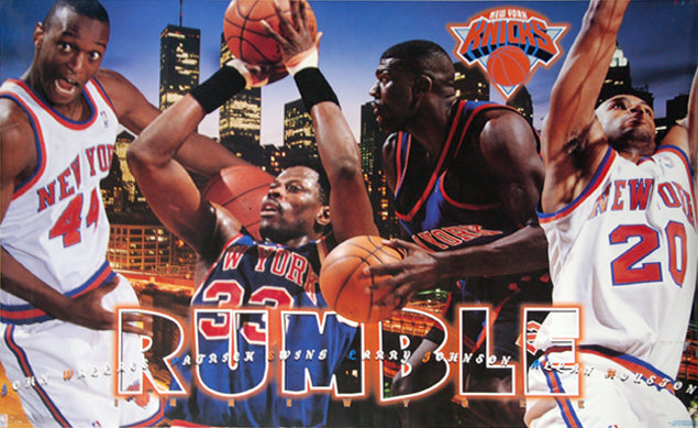 Vintage 1990's New York Knicks Walt Clyde Frazier Champion Jersey Sz