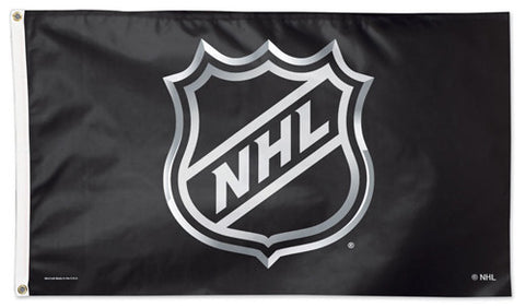 National Hockey League NHL HOCKEY Official Shield Logo DELUXE 3' x 5' Flag - Wincraft Inc.