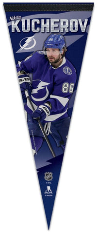 Nikita Kucherov Tampa Bay Lightning NHL Superstar Series Premium Felt Collector's Pennant - Wincraft