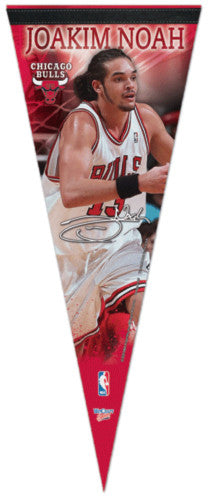 Joakim Noah "Signature" Chicago Bulls Premium Felt Pennant (LE /500) - Wincraft