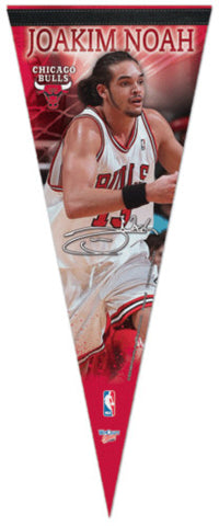 Joakim Noah "Signature" Chicago Bulls Premium Felt Pennant (LE /500) - Wincraft