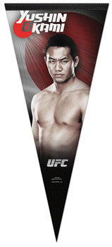 Yushin Okami "UFC Hero" MMA Extra-Large Premium Felt Collector's Pennant - Wincraft