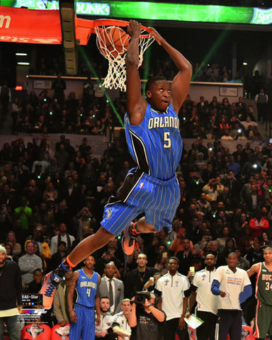 Victor Oladipo "360-Reverse-Slam" Orlando Magic Premium Poster Print - Photofile 16x20