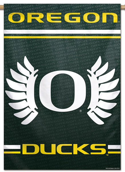 Oregon Ducks "Wings" Official NCAA Team Logo Premium 28x40 Wall Banner - Wincraft Inc.