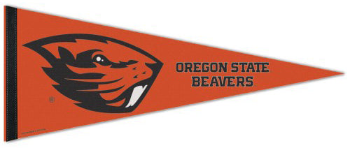 Oregon State Beavers NCAA Team Logo Premium Felt Collector's Pennant - Wincraft Inc.