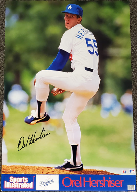 Orel Hershiser Superstar Los Angeles Dodgers Signature Series Poster –  Sports Poster Warehouse