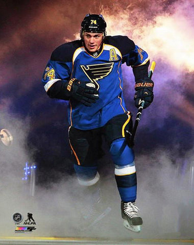 T.J. Oshie "Enter the Arena" St. Louis Blues Premium Poster Print (2014) - Photofile 16x20