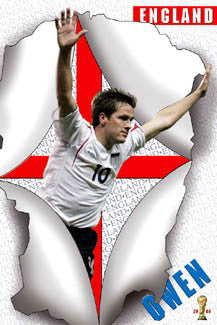 Michael Owen "Breakthrough" - UK Posters 2006