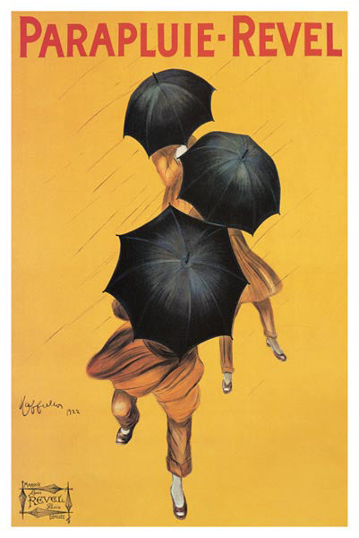 Parapluie-Revel Umbrellas France c.1922 Vintage Poster Reprint (24"x36") - Pyramid Int'l.