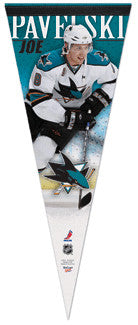 Joe Pavelski "Signature" Premium Felt Collector's Pennant (L.E./ 2,009)