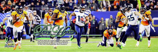 Percy Harvin "The Return" (Super Bowl XLVIII) Premium Photoramic Poster Print - Photofile Inc.