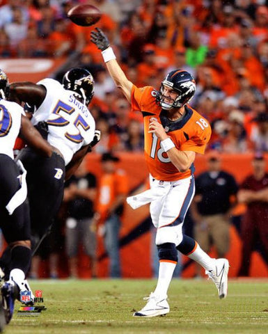 Peyton Manning "Cannon" (2013) Denver Broncos Premium Poster Print - Photofile 16x20