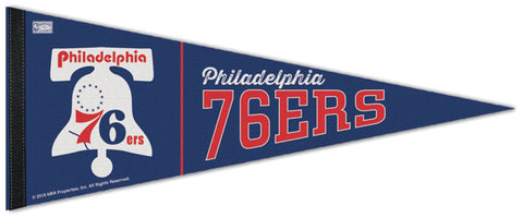 Philadelphia 76ers Hardwood Classic Retro 1963-77-Style Premium Felt Pennant - Wincraft