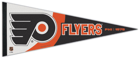 Philadelphia Flyers "PHI 1975" NHL Reverse-Retro 2022-23 Premium Felt Collector's Pennant - Wincraft