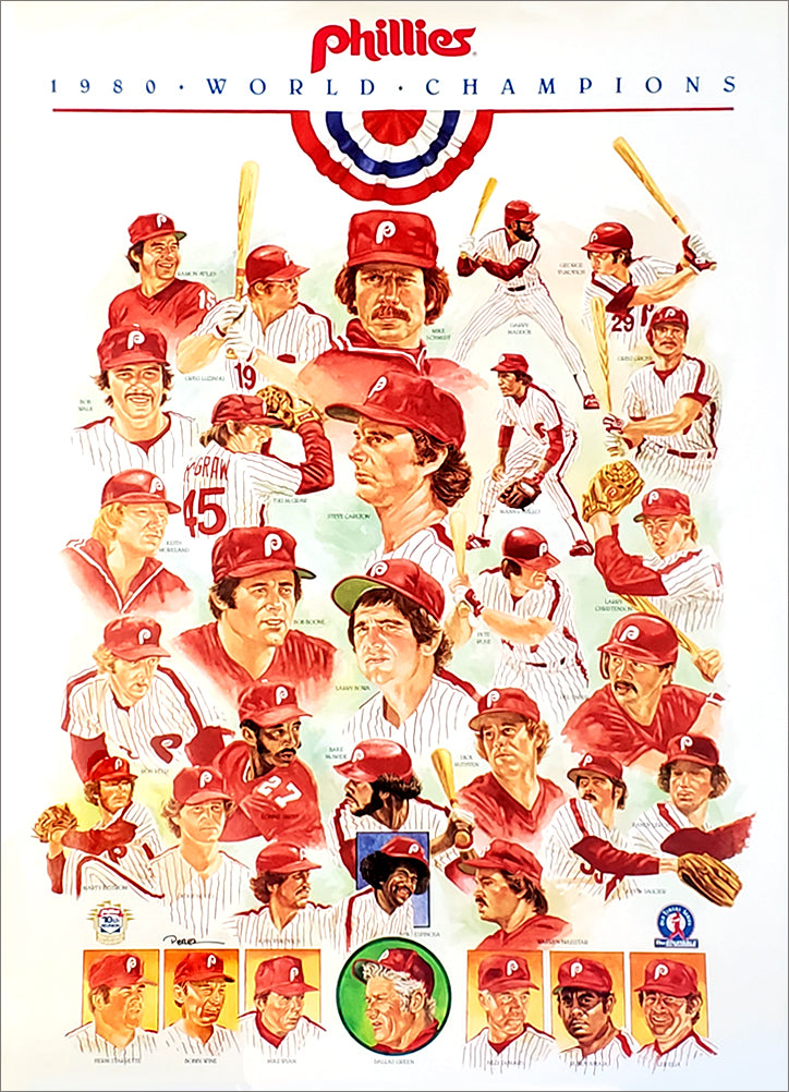 Bob Boone Jersey - Philadelphia Phillies 1980 Home Cooperstown Throwback Baseball  Jersey
