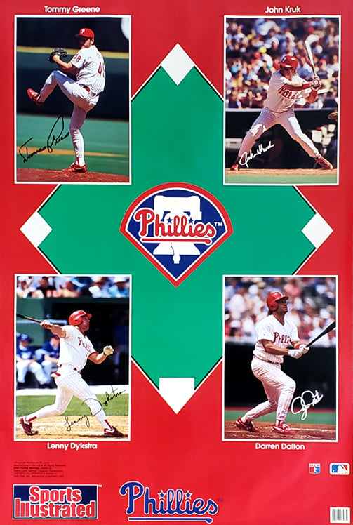 Philadelphia Phillies 2008 World Series Poster Phillies Mlb 