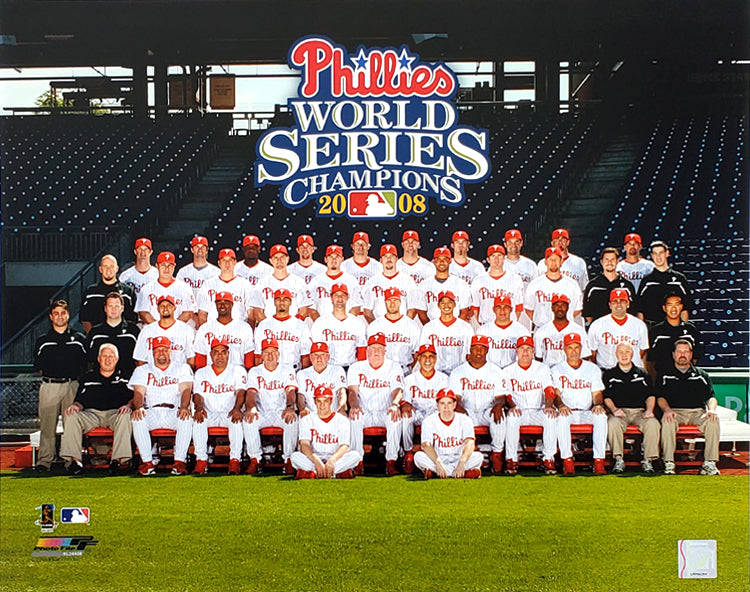 Philadelphia Phillies 2008 World Series Champions 2008 Team Photo Poster  Print - Photofile 16x20