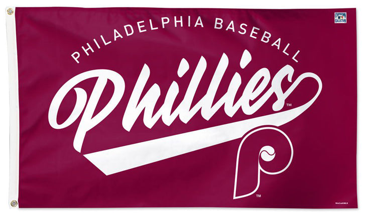 Philadelphia Phillies Major League Baseball Striped Style With
