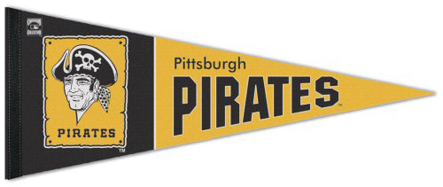 Pittsburgh Pirates Cooperstown Collection 1960s, 70s, 80s Style Premium Felt Pennant - Wincraft