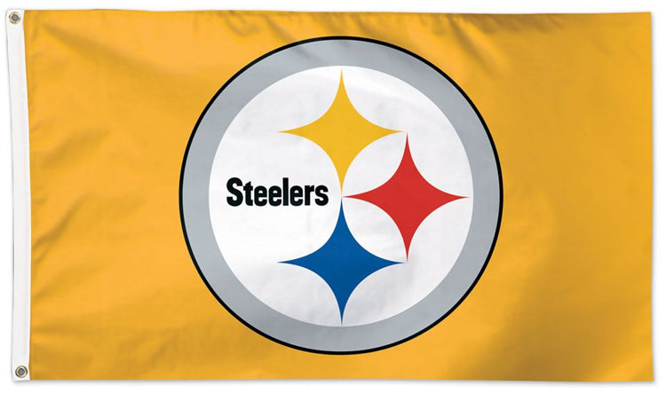 Pittsburgh Steelers Illuminated NFL Wall Decor Featuring A 3D Metal Sign In  The Shape Of A Steelers Football Helmet Adorned With Team Colors & Logos