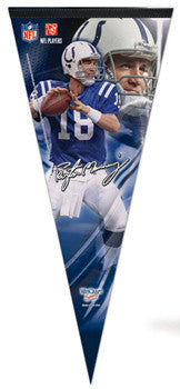 Peyton Manning "Big-Time" EXTRA-LARGE Premium Felt Pennant - Wincraft