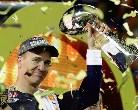 Peyton Manning "Lombardi Pride" Denver Broncos Super Bowl 50 Premium Poster Print - Photofile 16x20