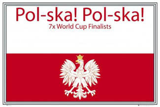 Pol-ska! (Poland Soccer) - GB Posters 2007