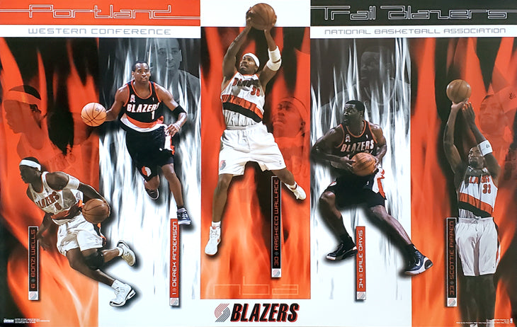 Trends International NBA Portland Trail Blazers - Logo 17 Wall Poster