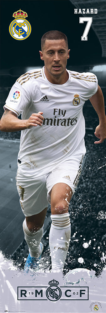 Poster Real Madrid - Hazard 2020/2021, Wall Art, Gifts & Merchandise
