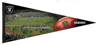 Oakland Raiders "Gameday" Extra-Large Premium Felt Pennant - Wincraft