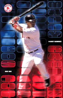 Manny Ramirez "Power" Boston Red Sox Poster - Costacos 2001