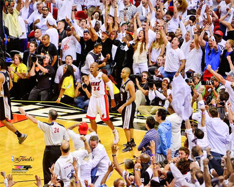 Ray Allen "The Shot" (2013 NBA Finals Game 6) Premium Poster Print - Photofile 16x20