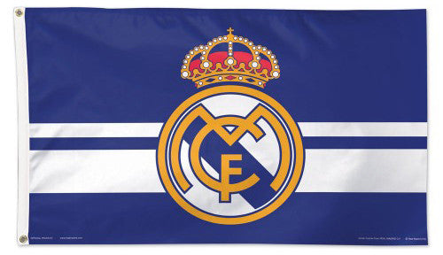 Real Madrid C.F. Official La Liga Soccer DELUXE 3'x5' Team Flag - Wincraft Inc.