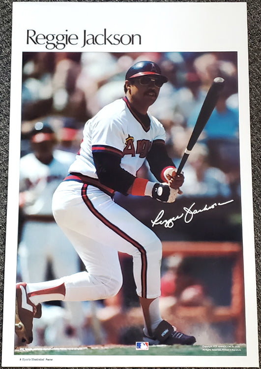 Oakland Athletics Reggie Jackson MLB BASEBALL 1987 Sports