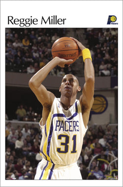 Reggie Miller "Old School" Indiana Pacers Poster - Costacos 2004